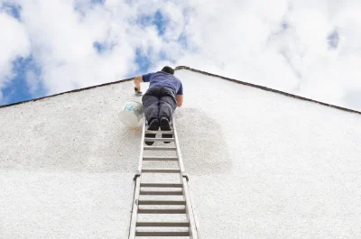Peinture extérieure à Poudenas — façades et ravalement